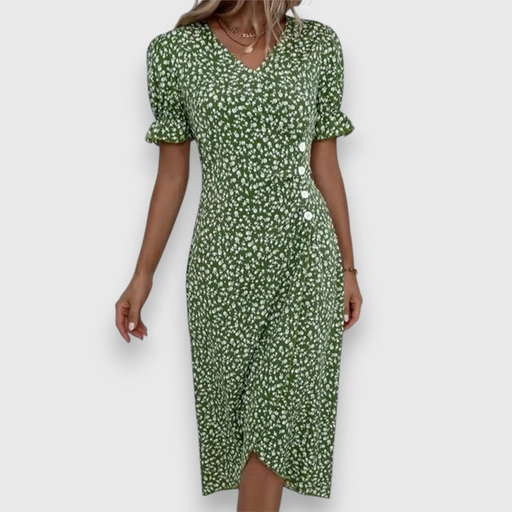 Anisa™ | Elegantes Kleid mit Blumenmuster