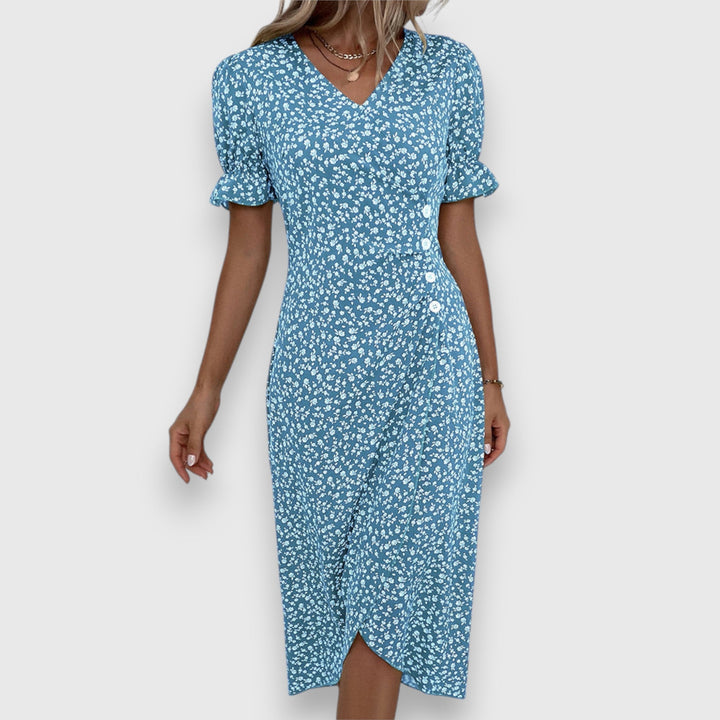 Anisa™ | Elegantes Kleid mit Blumenmuster