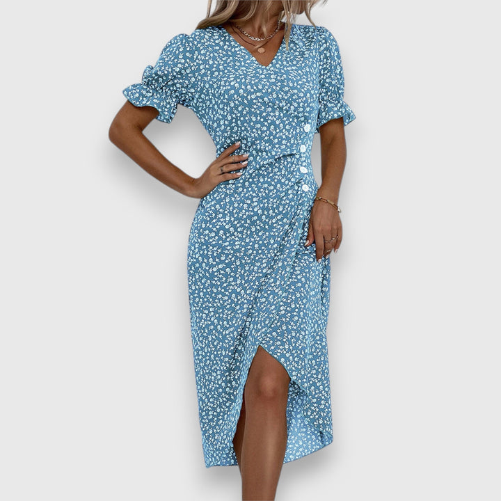 Anisa™ | Elegantes Kleid mit Blumenmuster