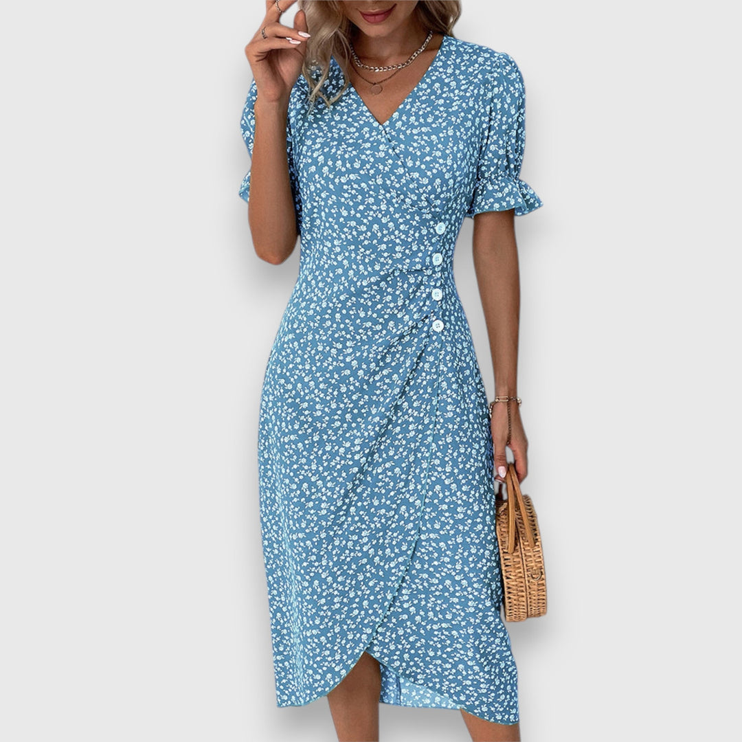 Anisa™ | Elegantes Kleid mit Blumenmuster