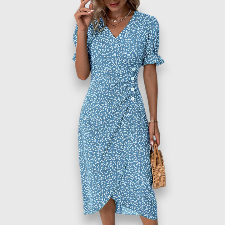 Anisa™ | Elegantes Kleid mit Blumenmuster