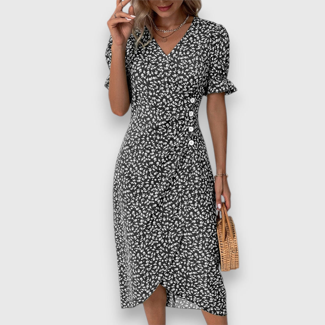 Anisa™ | Elegantes Kleid mit Blumenmuster