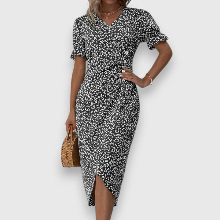 Anisa™ | Elegantes Kleid mit Blumenmuster