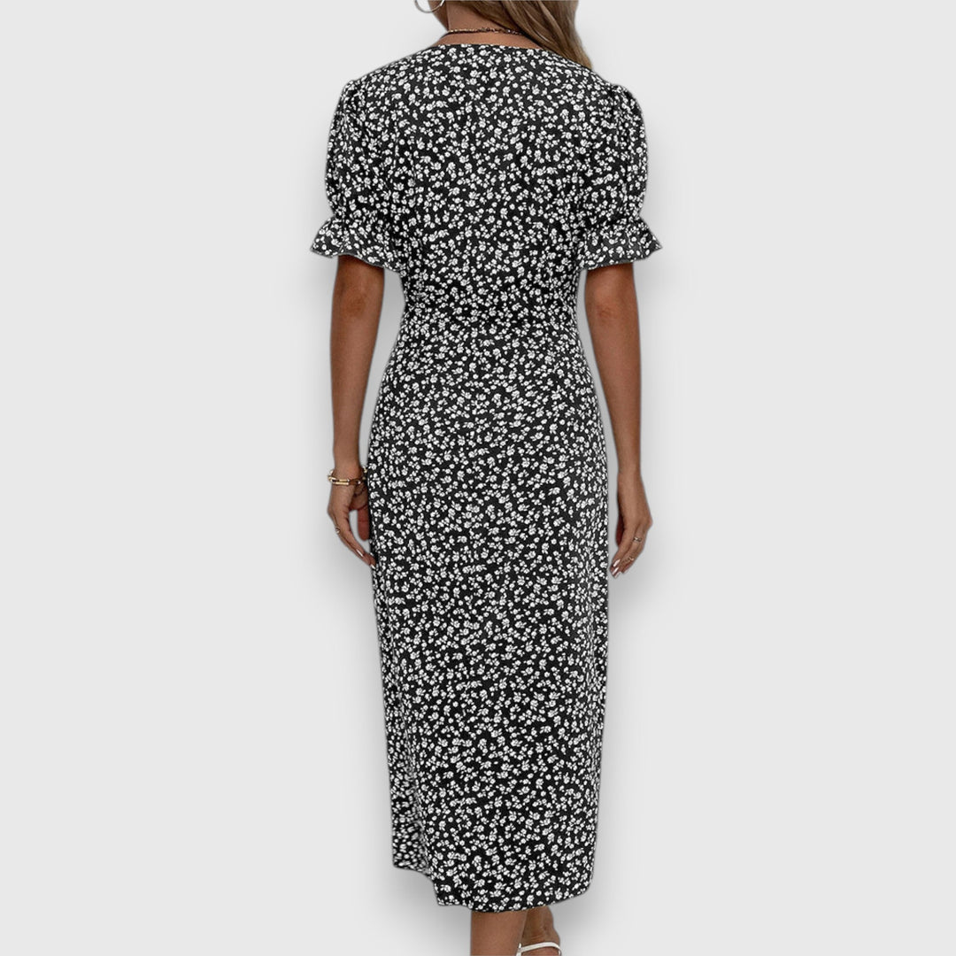 Anisa™ | Elegantes Kleid mit Blumenmuster