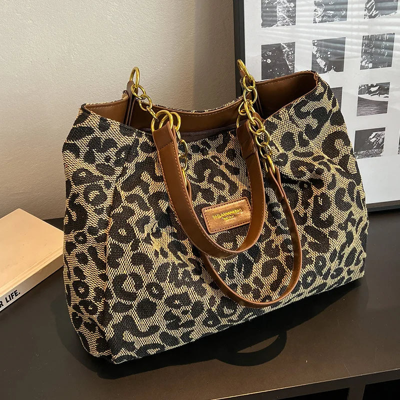 Leonita™ | Leopardenmuster-Tasche