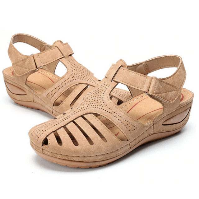 Lillian™ | Gladiator-Keilsandalen