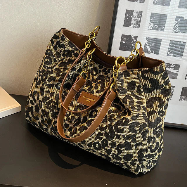 Leonita™ | Leopardenmuster-Tasche