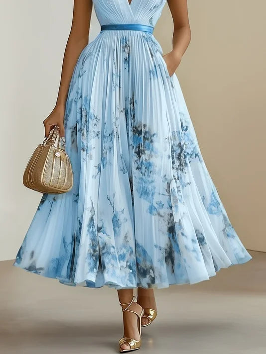 Lumi™ | Elegantes bedrucktes Kleid