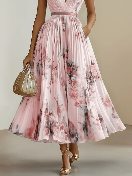 Lumi™ | Elegantes bedrucktes Kleid