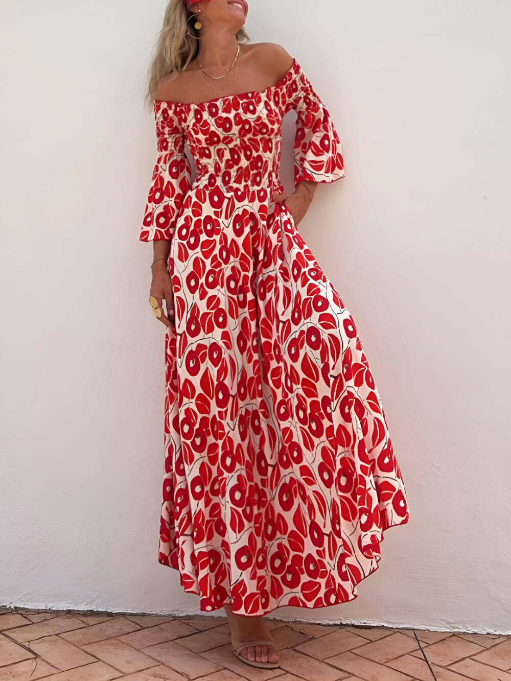 Maribel™ | Buntes Kleid