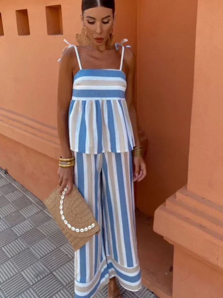 Irma™ | Bedrucktes Hosenset Sommeroutfit