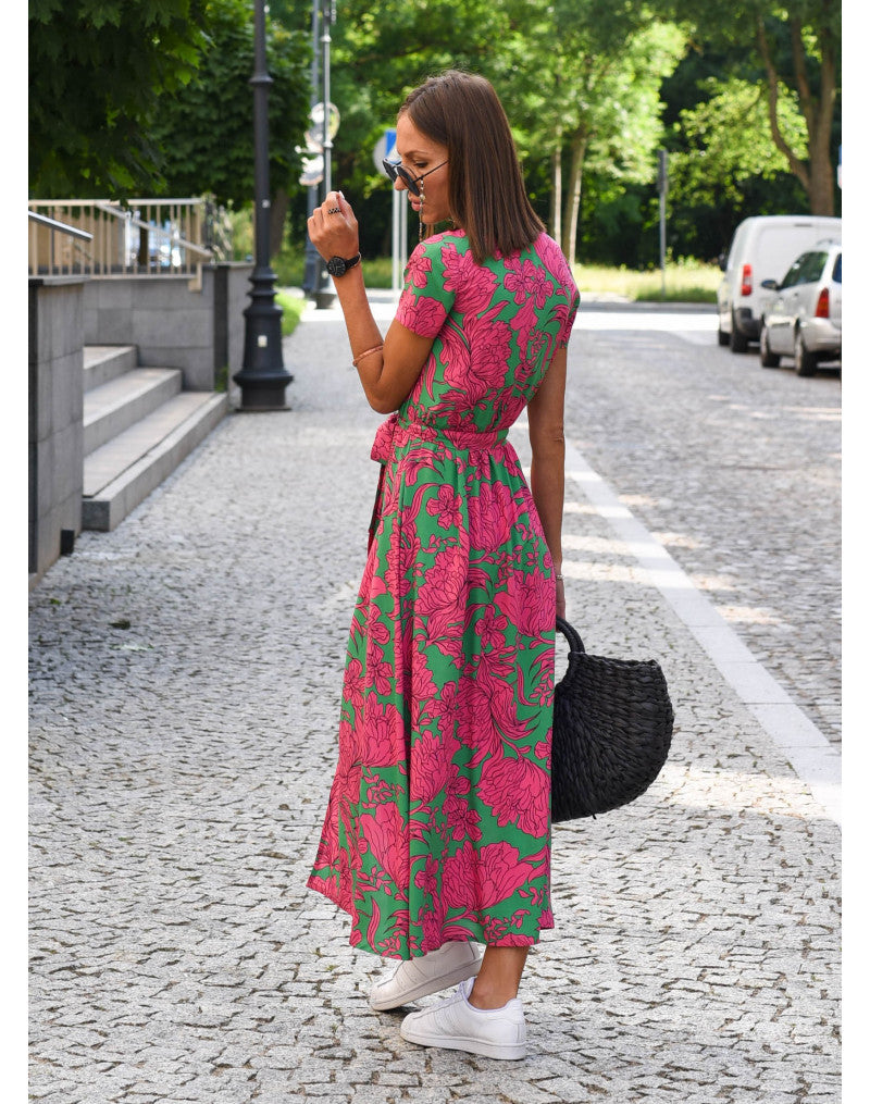 Harper™ | Wickelkleid mit Blumenprint
