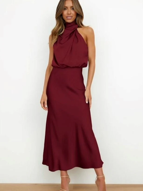Sylvia™ | Elegantes Midi Kleid