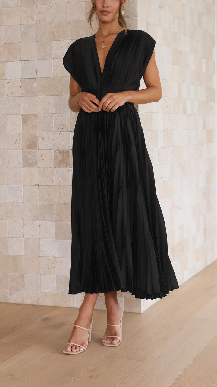 Julia™ | Elegantes Faltenkleid