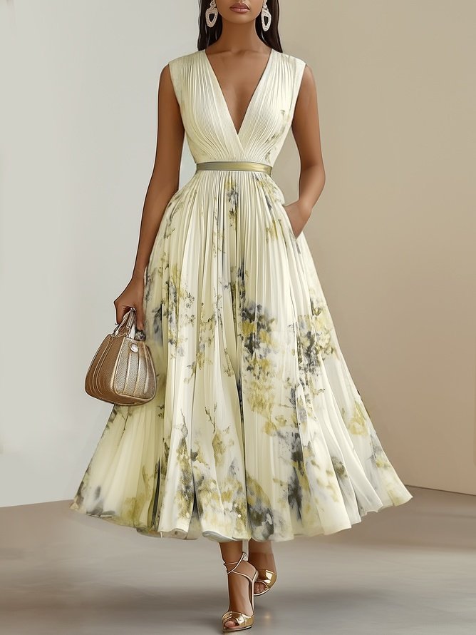 Lumi™ | Elegantes bedrucktes Kleid