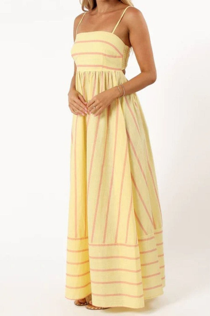 Penelope™ | Gestreiftes Maxikleid