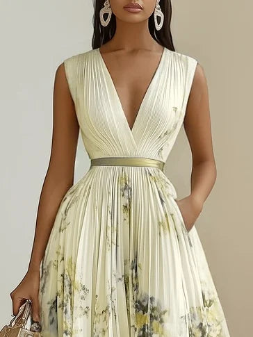 Lumi™ | Elegantes bedrucktes Kleid