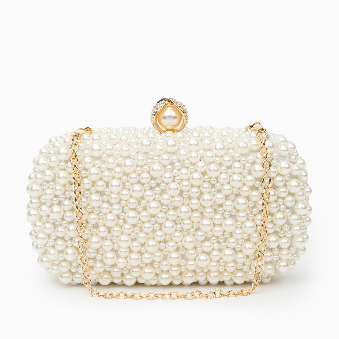 Helene™ | Perlen-Clutch-Bag