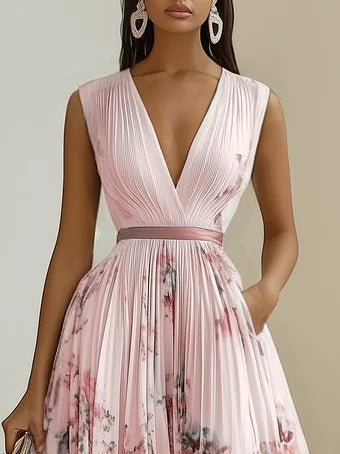 Lumi™ | Elegantes bedrucktes Kleid