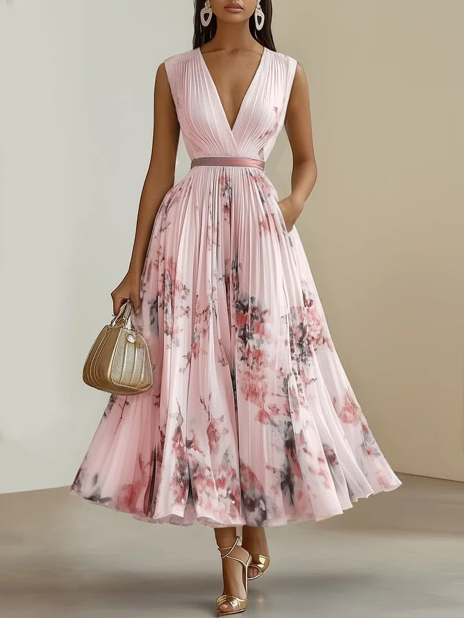 Lumi™ | Elegantes bedrucktes Kleid