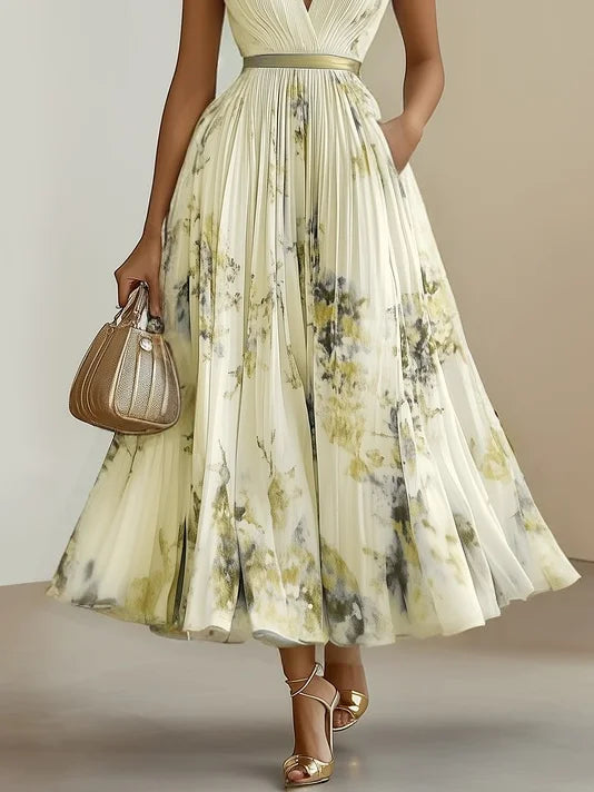 Lumi™ | Elegantes bedrucktes Kleid